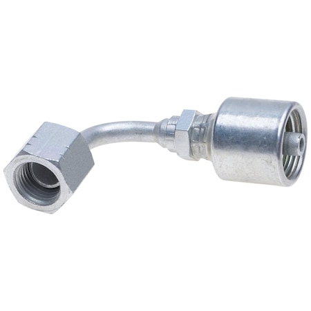 Gates Female Komatsu Style Japanese Metric Swivel, 90 degrees Bent Tube 710003135